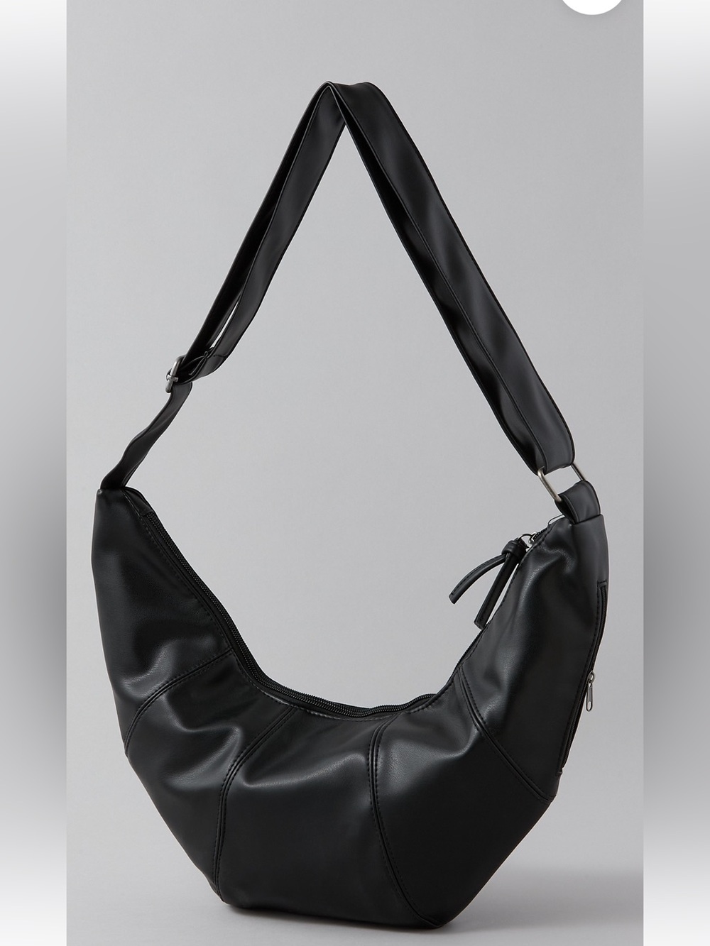 American Eagle Outfitters Black Crescent Crossbody Bag